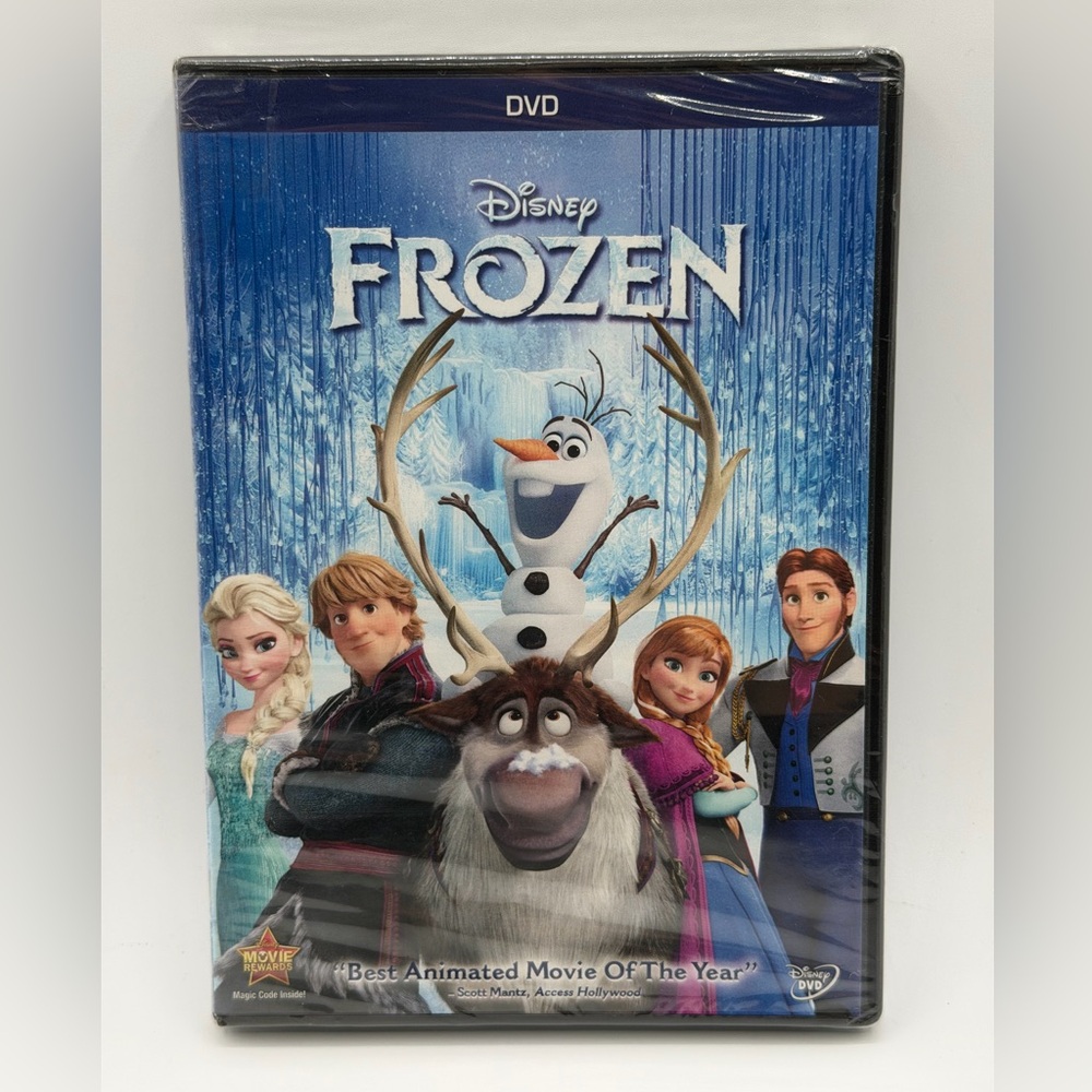 Frozen (DVD, 2014) Widescreen Edition - Kristen Bell & Idina Menzel